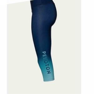 Peloton ombré capri leggings